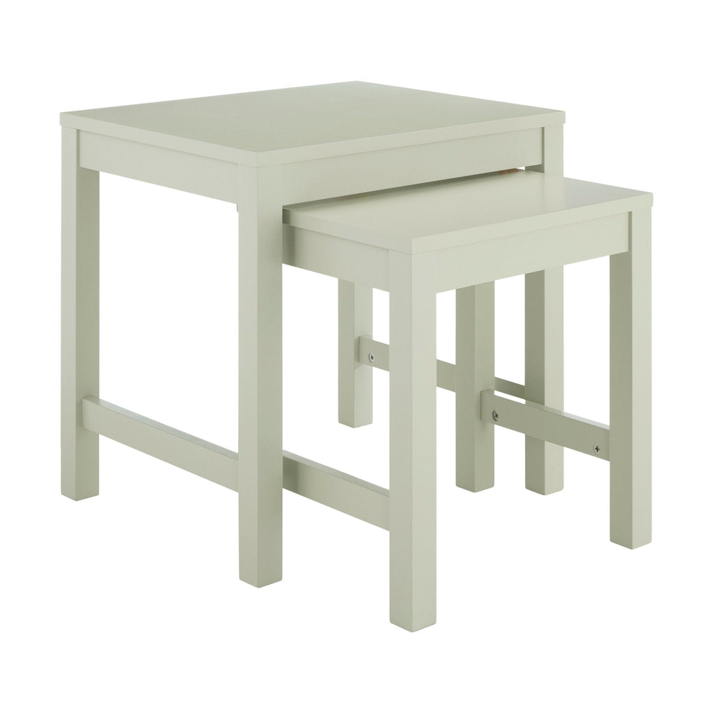 Dusklia - Poppy Nesting Side Table - Sage Green
