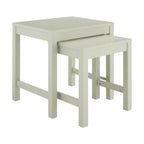 Dusklia - Poppy Nesting Side Table - Sage Green