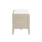 Dusklia - Poppy Seated Storage Cabinet - Cream
