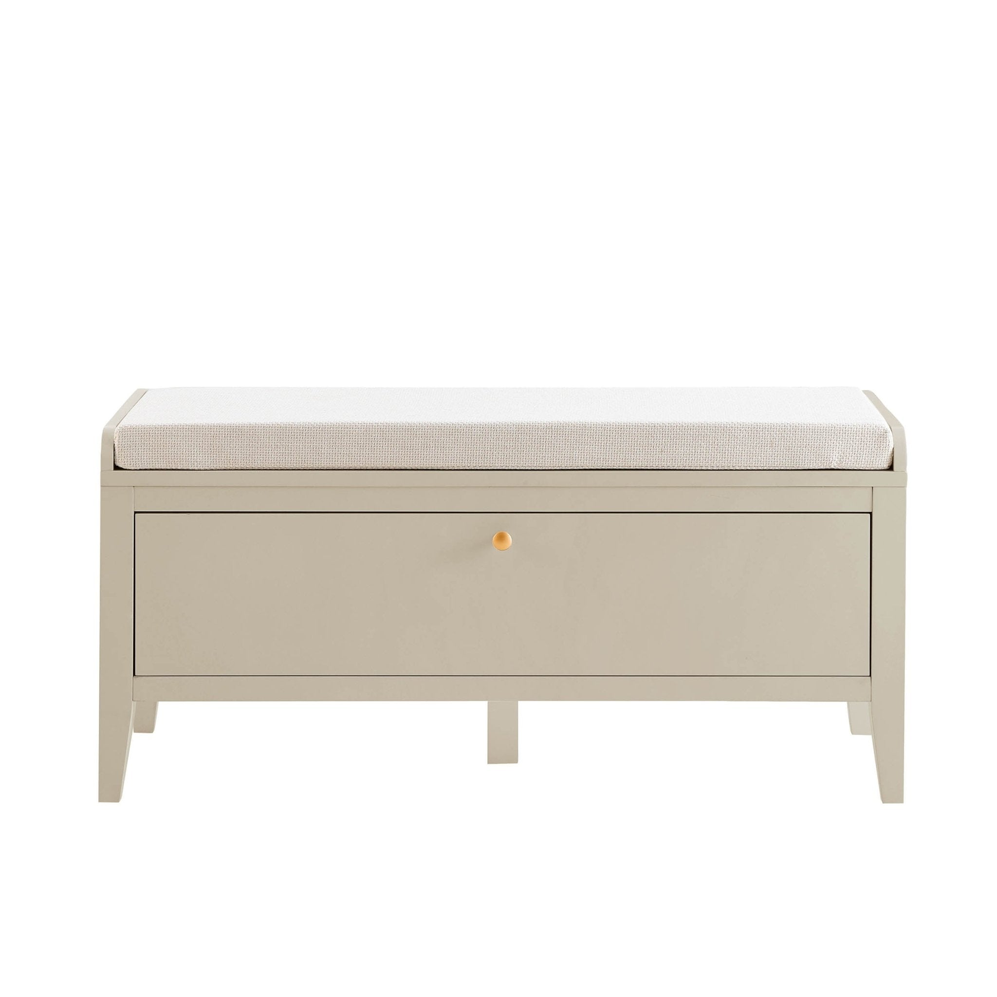 Dusklia - Poppy Seated Storage Cabinet - Cream