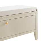 Dusklia - Poppy Seated Storage Cabinet - Cream