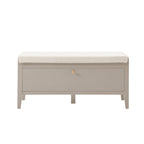 Dusklia - Poppy Seated Storage Cabinet  - Taupe