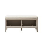 Dusklia - Poppy Seated Storage Cabinet  - Taupe