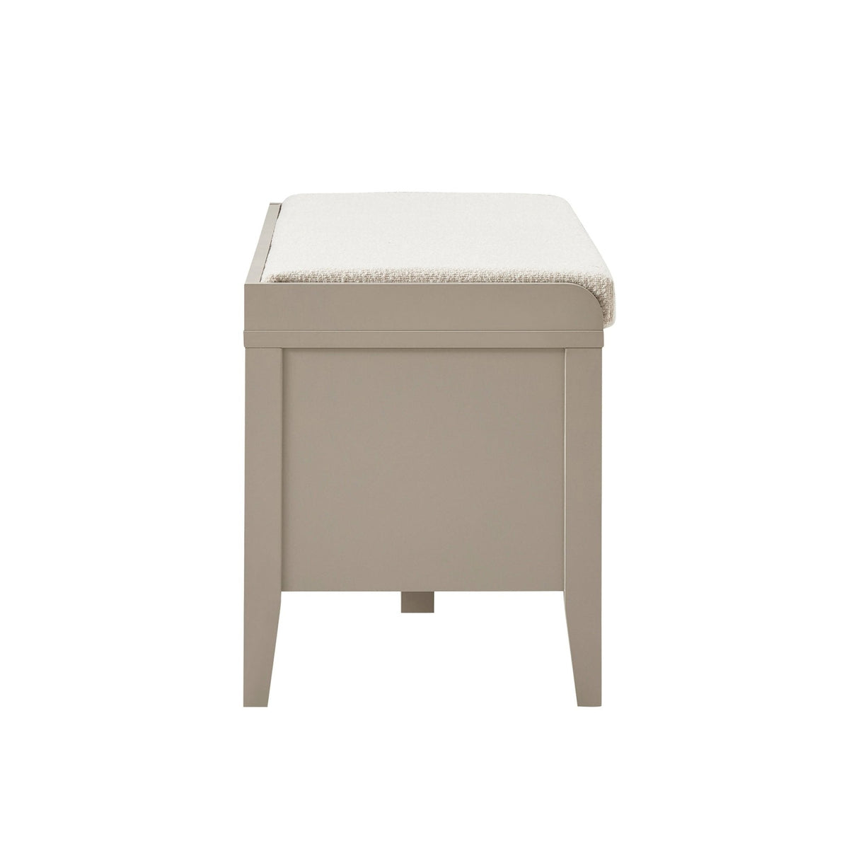 Dusklia - Poppy Seated Storage Cabinet  - Taupe