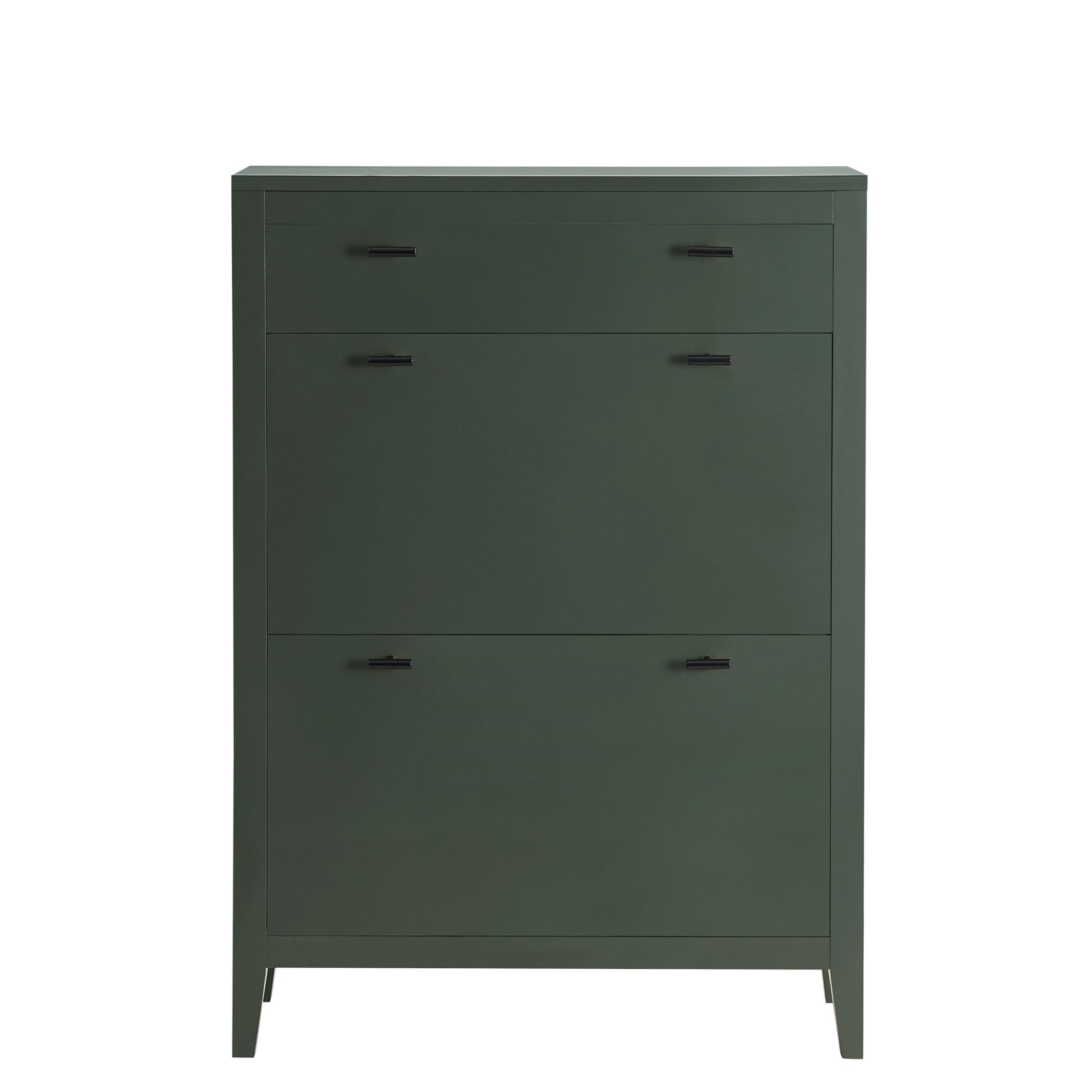 Dusklia - Poppy Shoe Cabinet - Forest Green