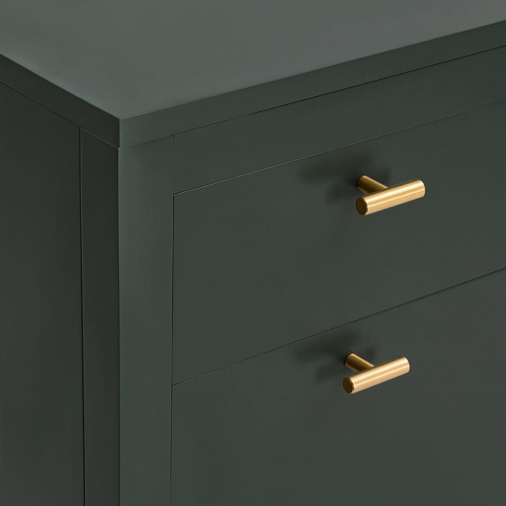 Dusklia - Poppy Shoe Cabinet - Forest Green