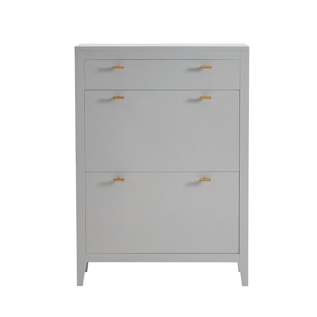 Dusklia - Poppy Shoe Cabinet - Grey