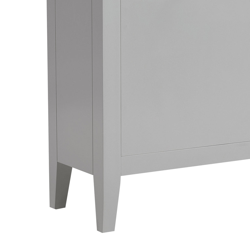 Dusklia - Poppy Shoe Cabinet - Grey