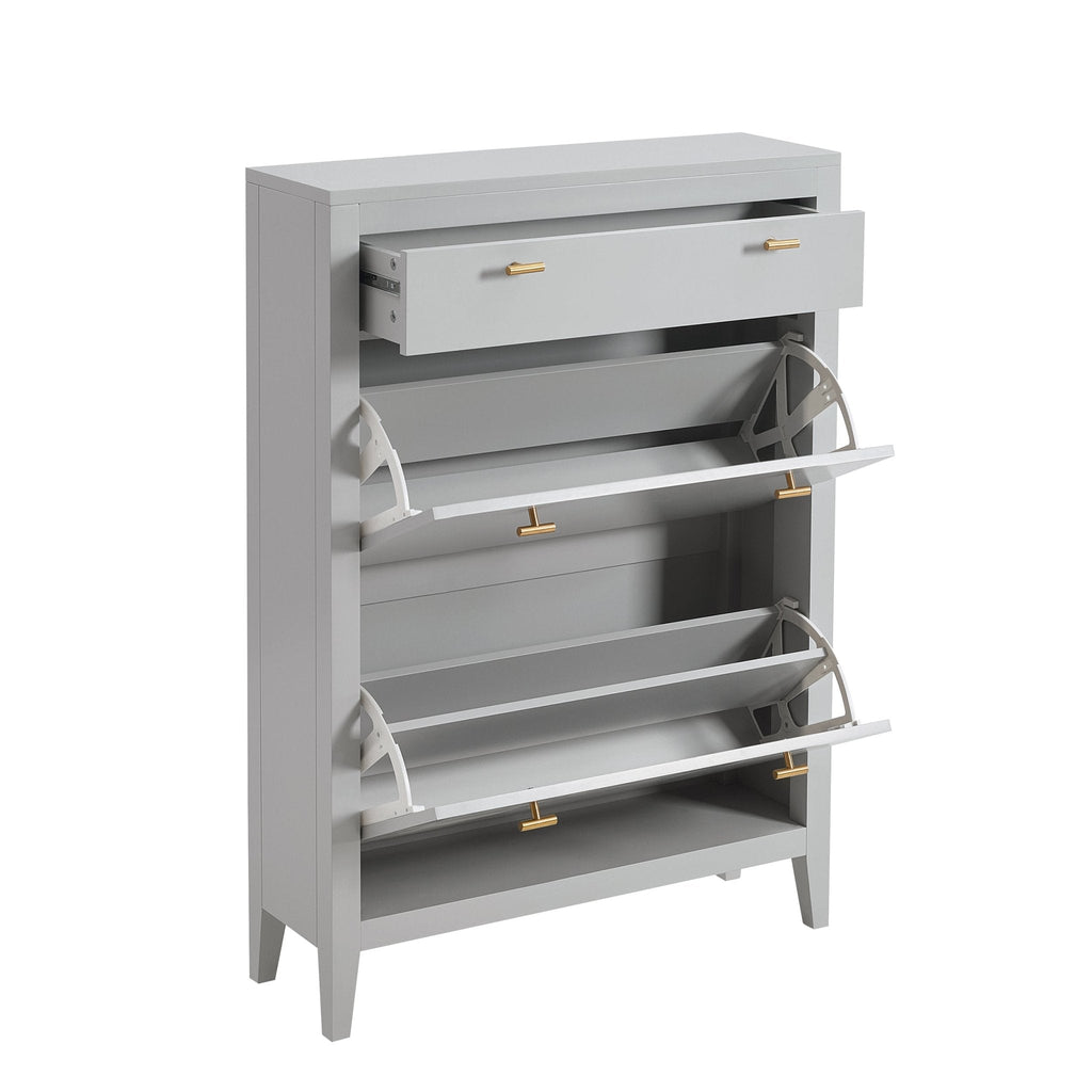 Dusklia - Poppy Shoe Cabinet - Grey