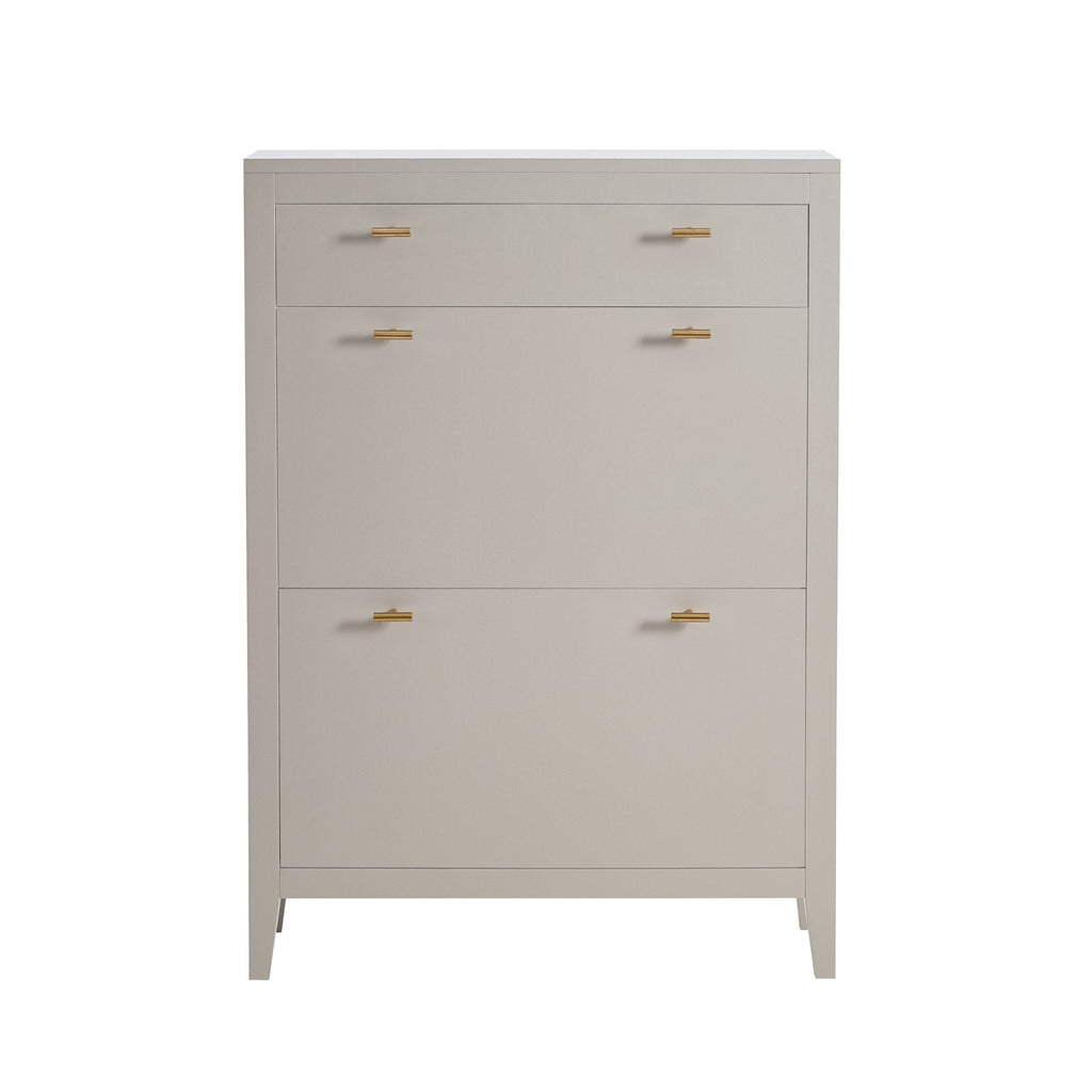 Dusklia - Poppy Shoe Cabinet - Pebble