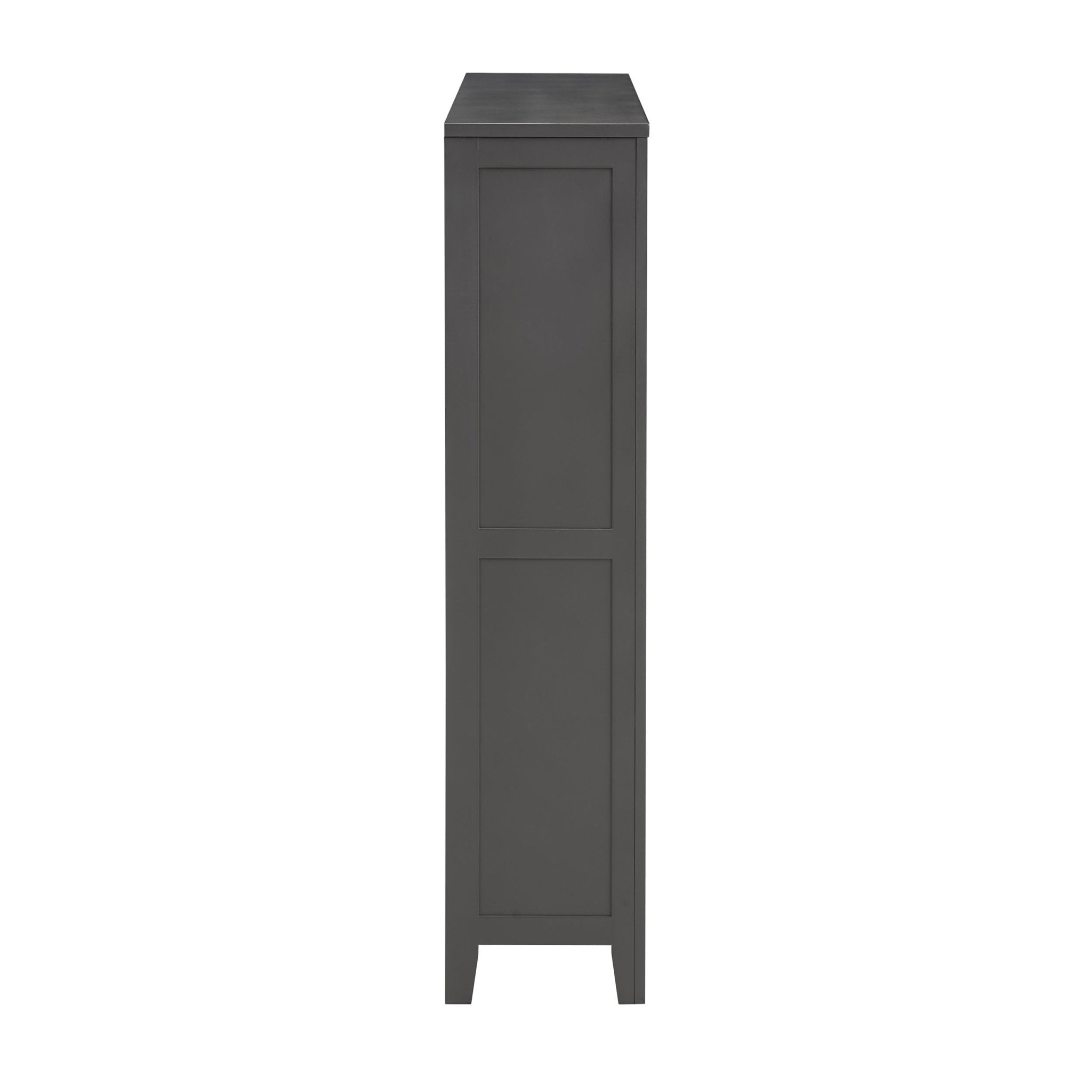 Dusklia - Poppy Small Bookshelf - Charcoal