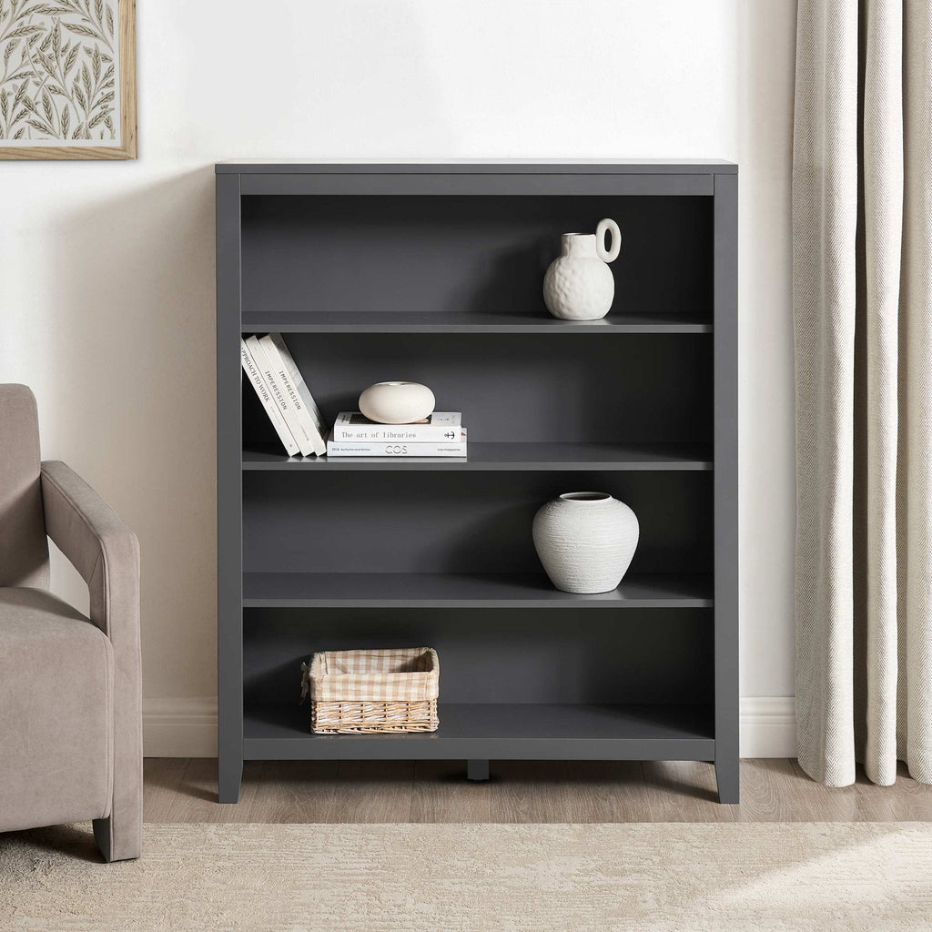 Dusklia - Poppy Small Bookshelf - Charcoal