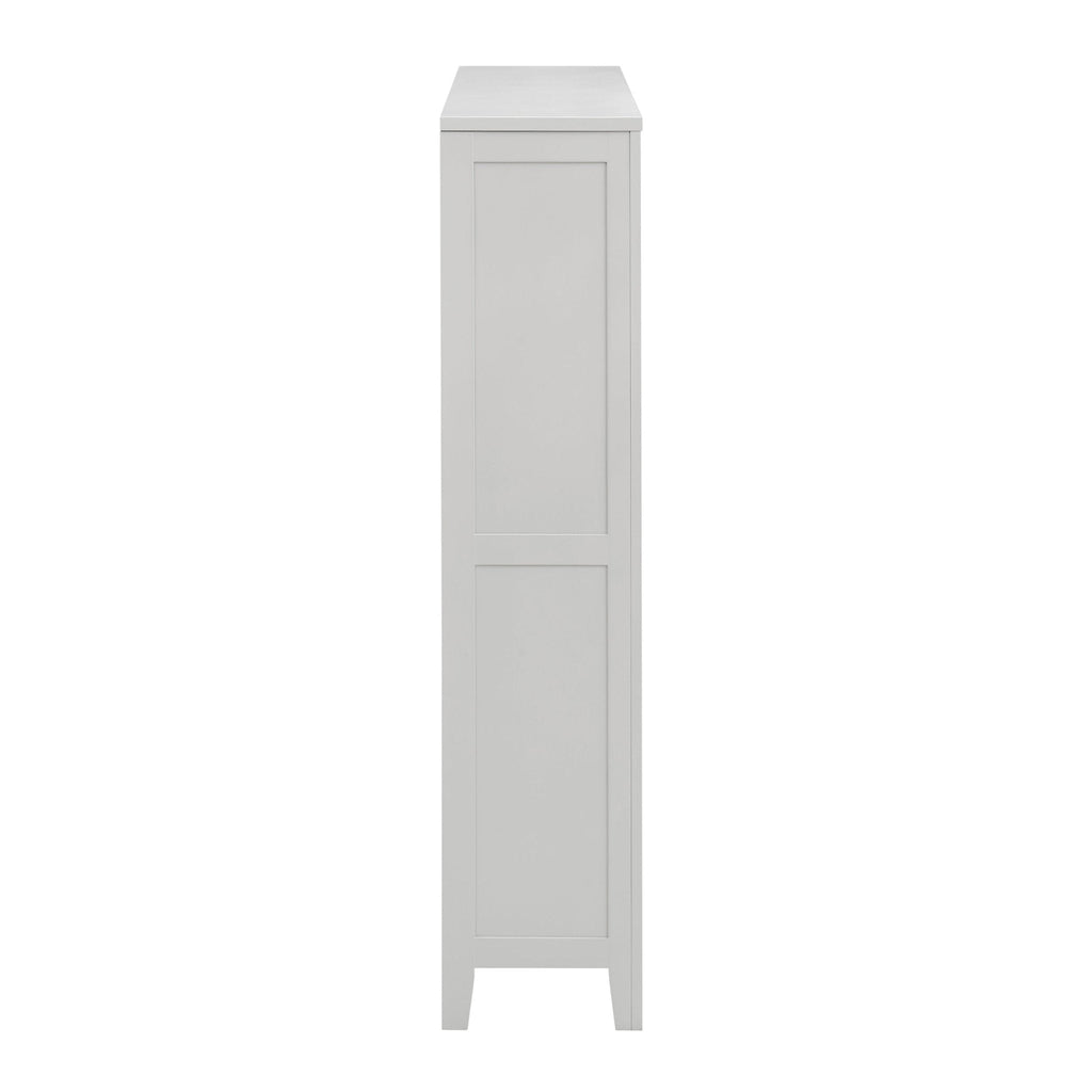 Dusklia - Poppy Small Bookshelf - Grey
