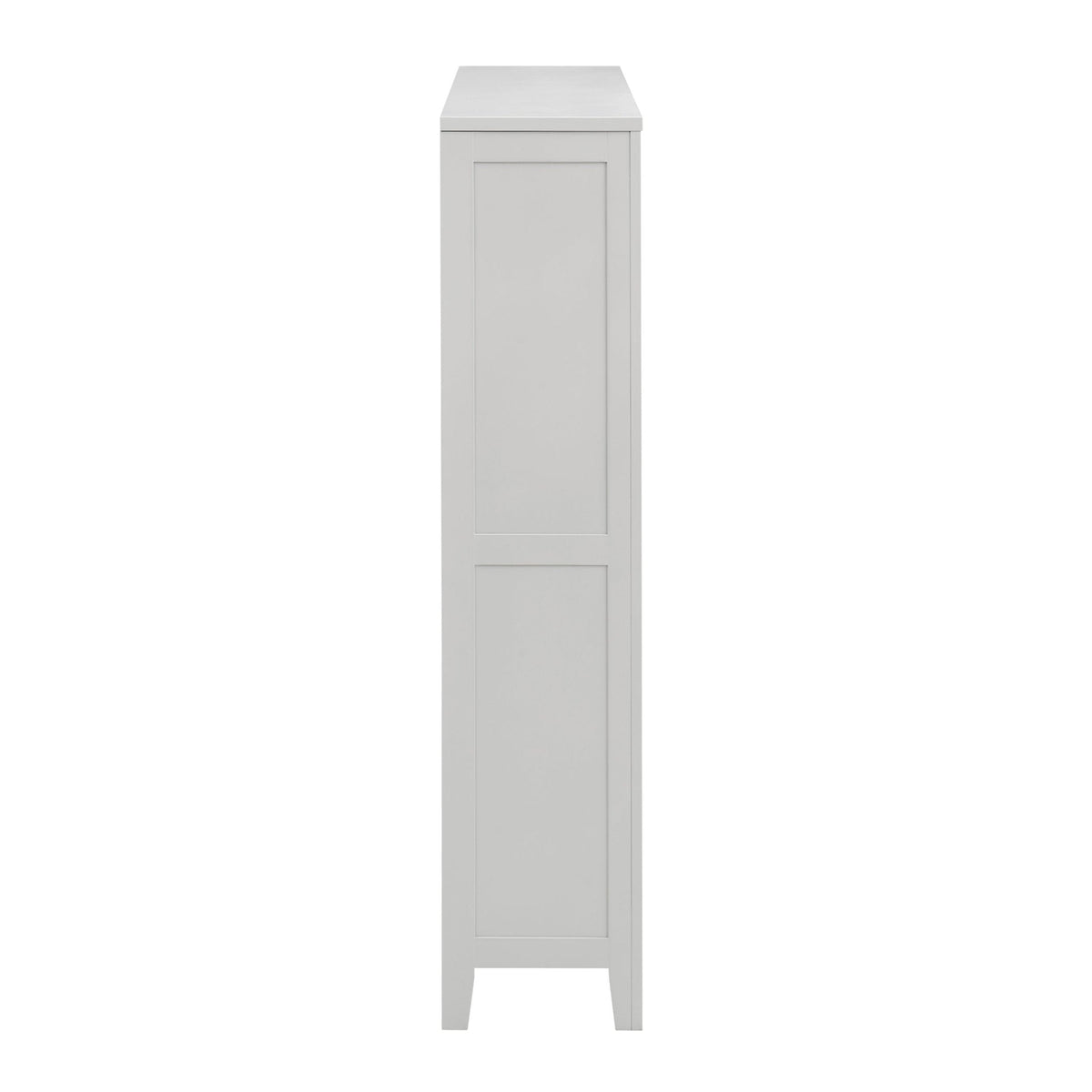 Dusklia - Poppy Small Bookshelf - Grey