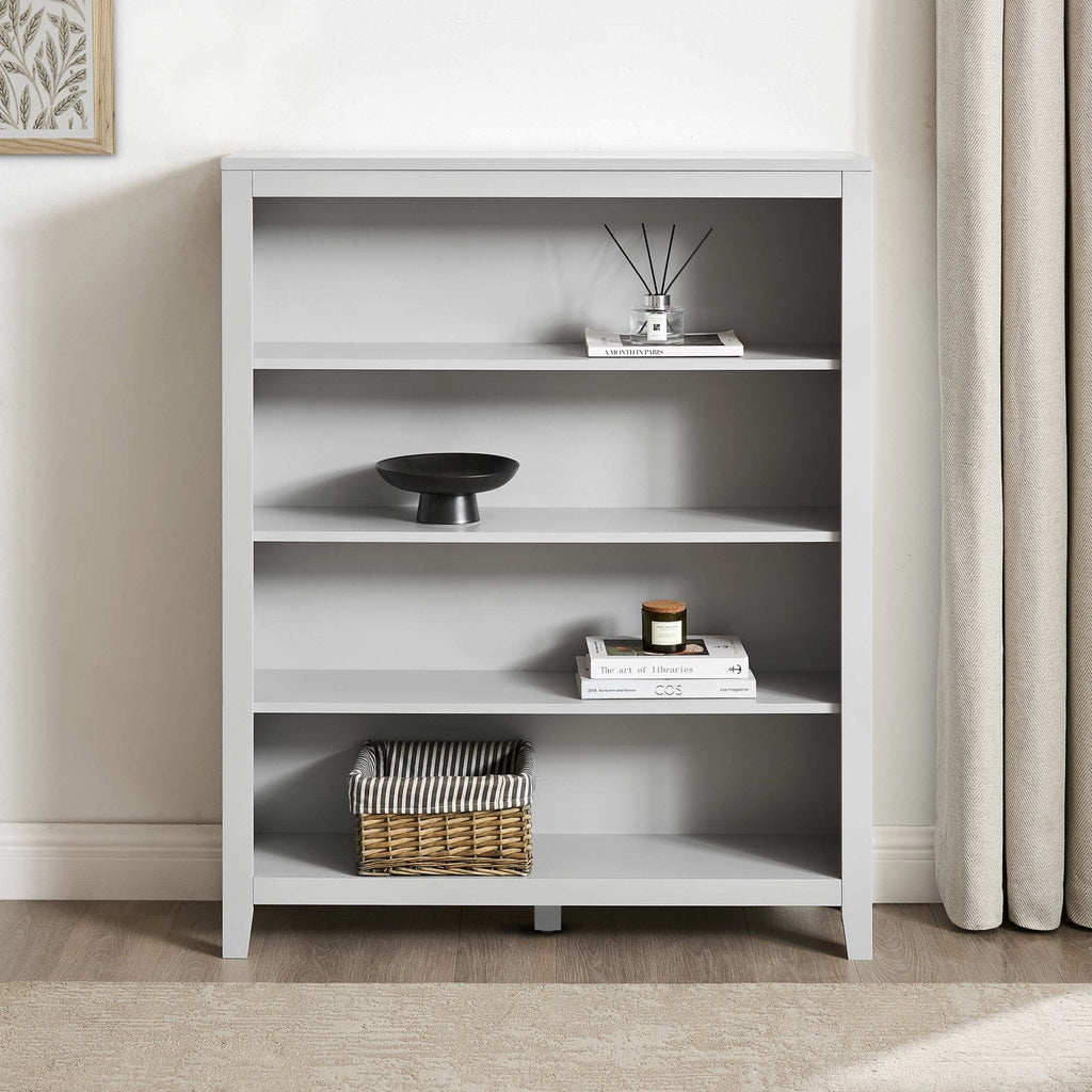 Dusklia - Poppy Small Bookshelf - Grey