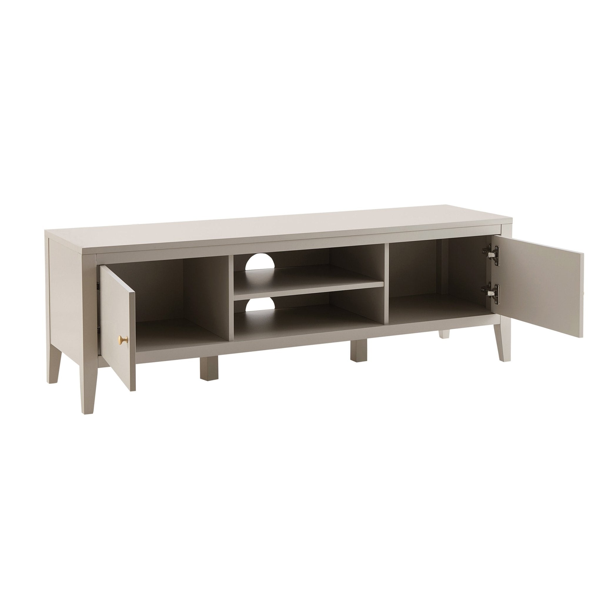Dusklia - Poppy Tv Unit for TVs up to 55 - Taupe