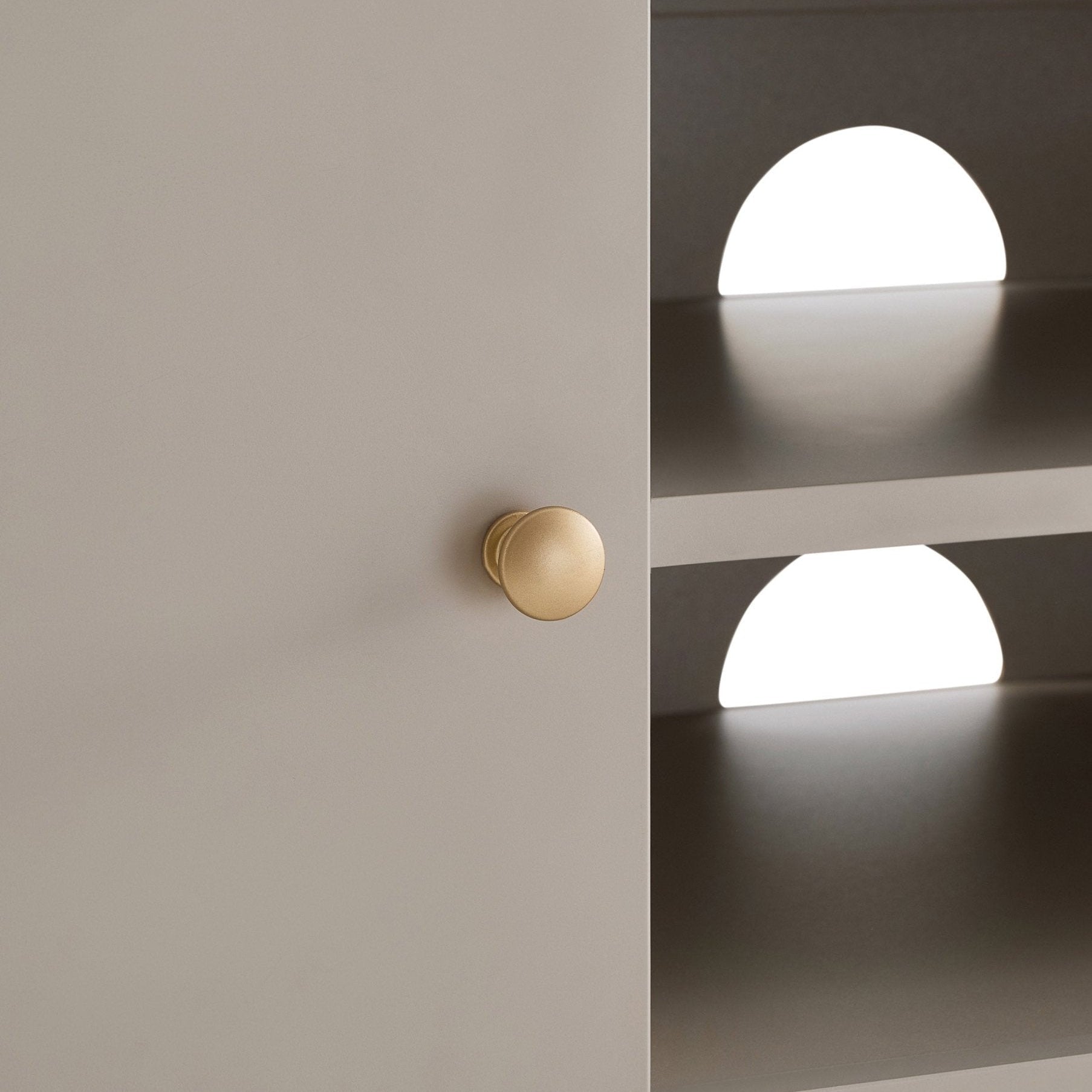 Dusklia - Poppy Tv Unit for TVs up to 55 - Taupe