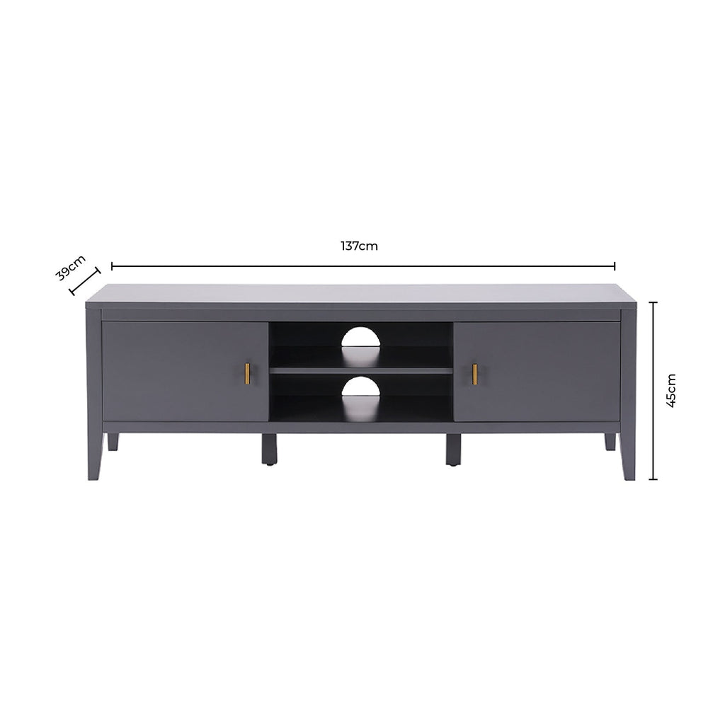 Dusklia - Poppy TV Unit - Grey