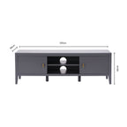 Dusklia - Poppy TV Unit - Grey