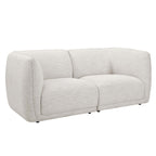 Dusklia - Porto 2 Seater Modular Sofa - Boucle Ivory