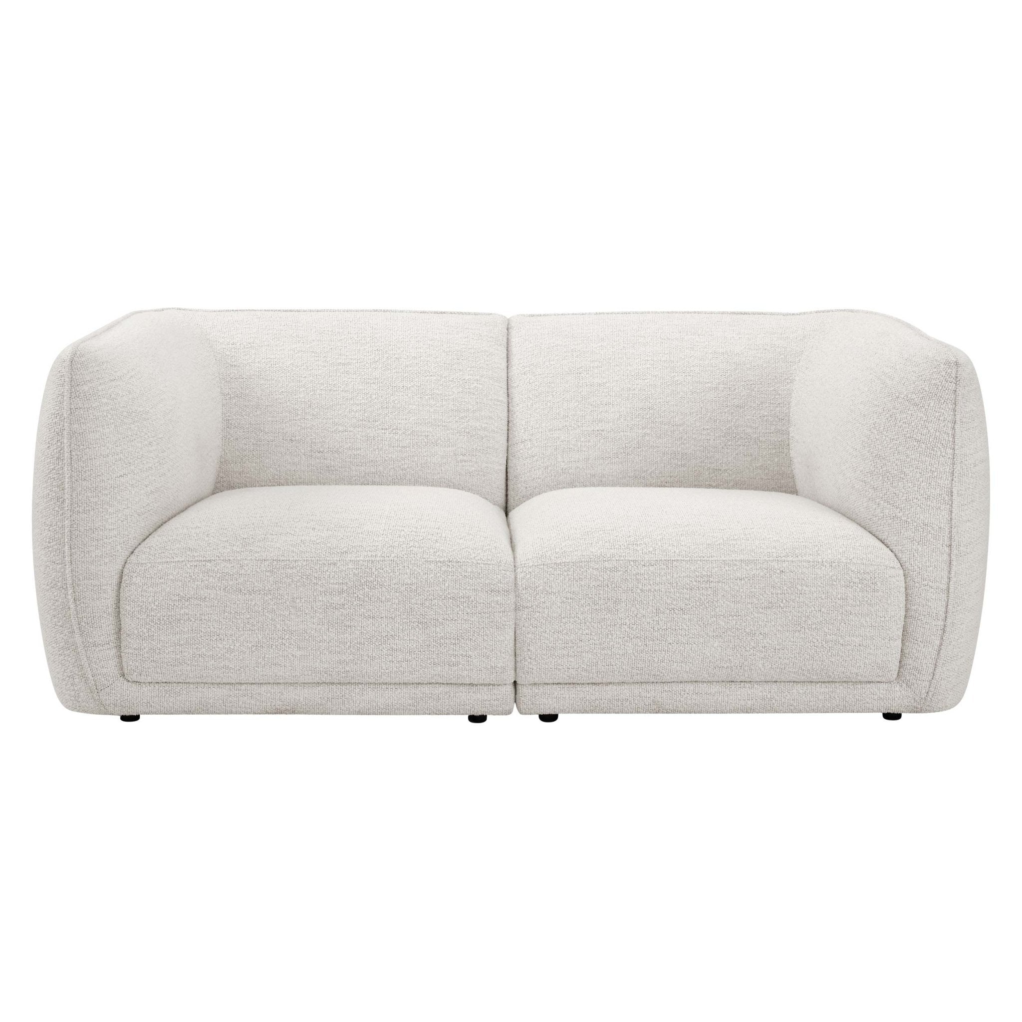 Dusklia - Porto 2 Seater Modular Sofa - Boucle Ivory