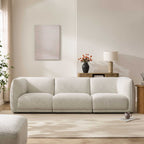 Dusklia - Porto 3 Seater Modular Sofa - Boucle Ivory