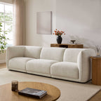 Dusklia - Porto 3 Seater Modular Sofa - Boucle Ivory
