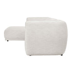 Dusklia - Porto Left Hand Modular Chaise - Boucle Ivory