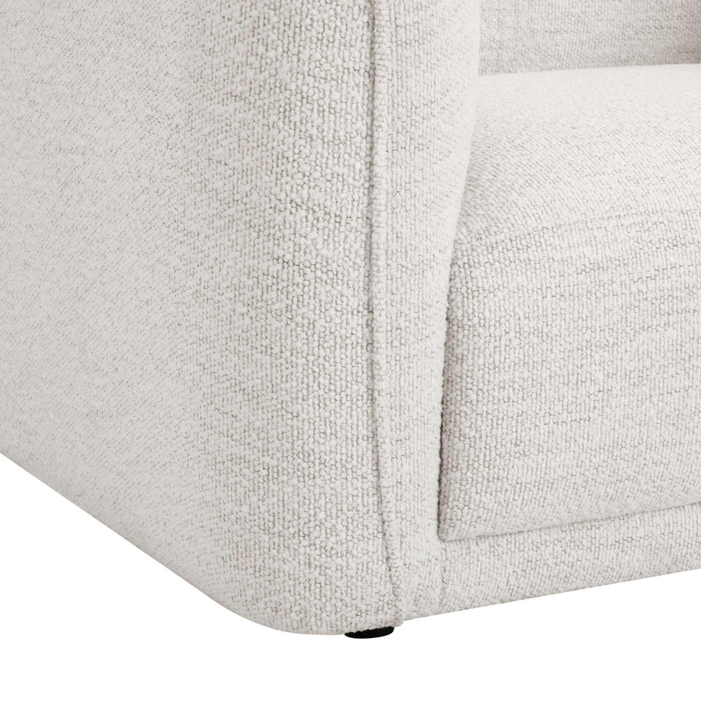 Dusklia - Porto Loveseat - Boucle Ivory