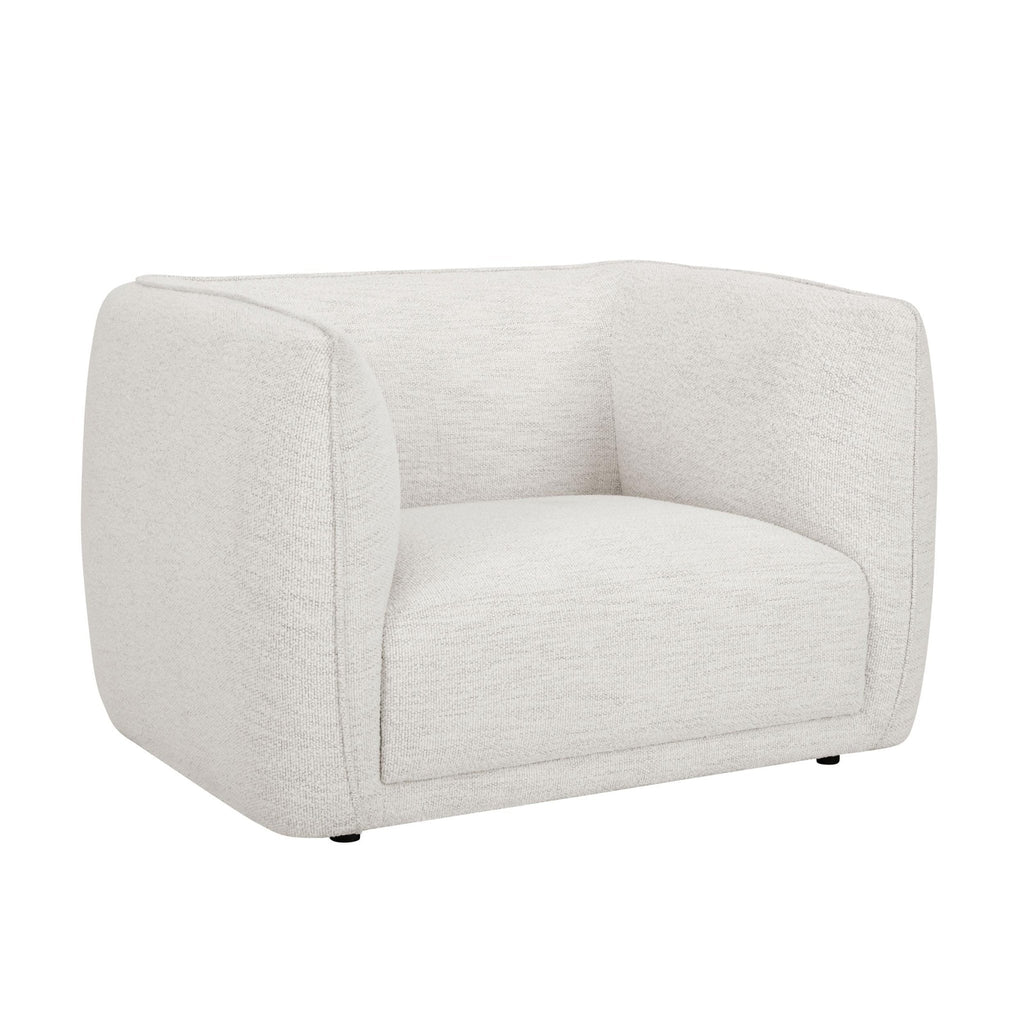 Dusklia - Porto Loveseat - Boucle Ivory