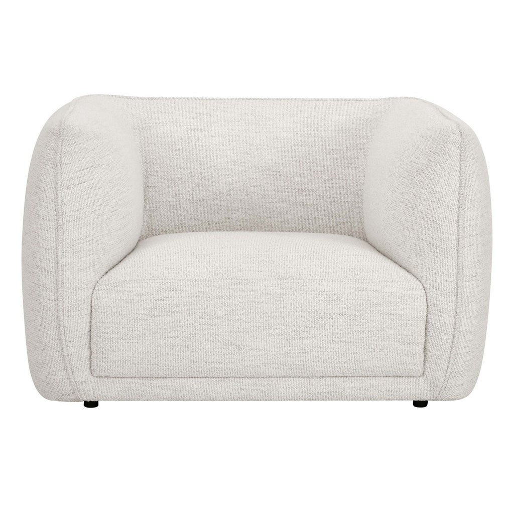 Dusklia - Porto Loveseat - Boucle Ivory