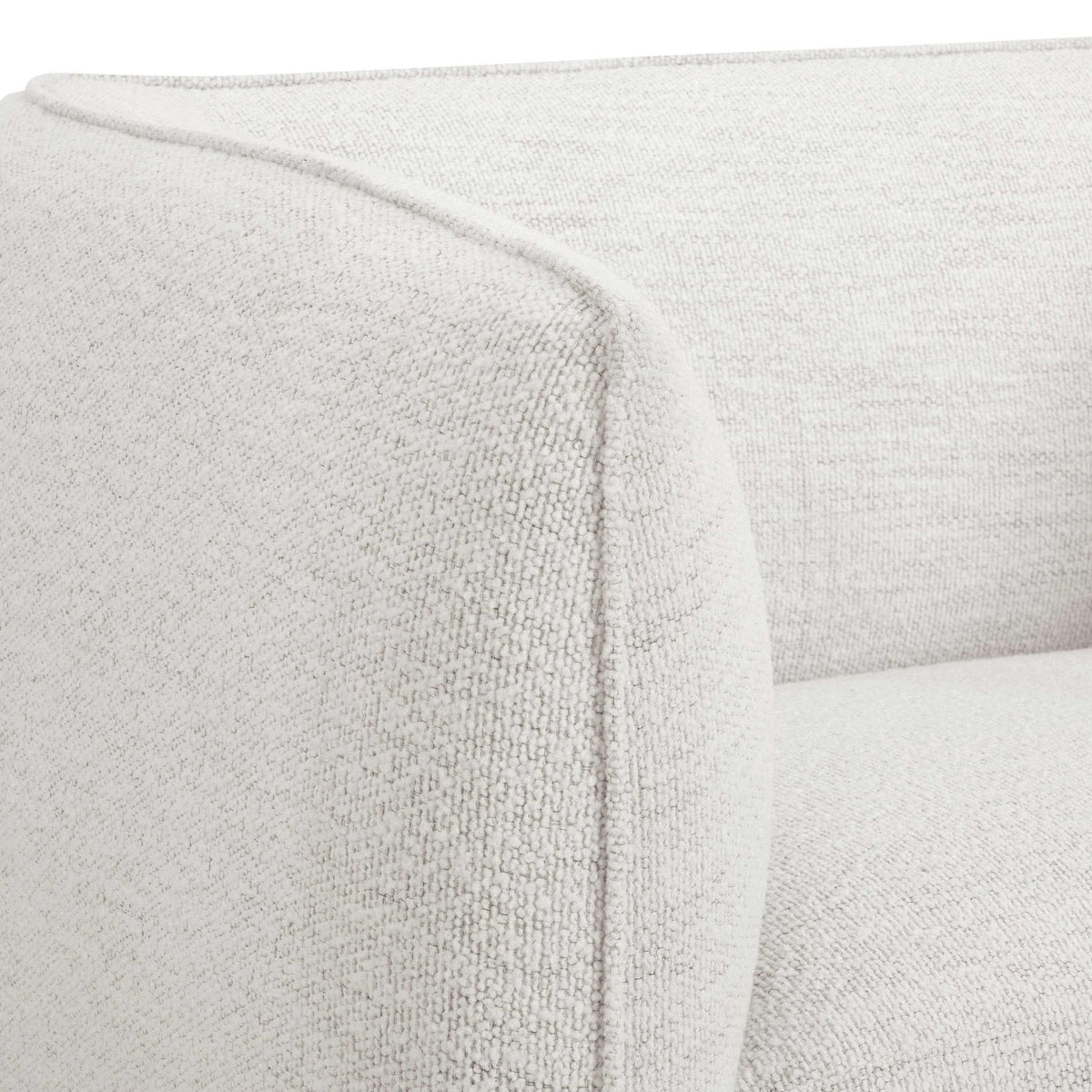 Dusklia - Porto Loveseat - Boucle Ivory