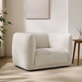 Dusklia - Porto Loveseat - Boucle Ivory