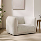 Dusklia - Porto Loveseat - Boucle Ivory