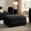 Dusklia - Porto Pouffe - Velvet Ink