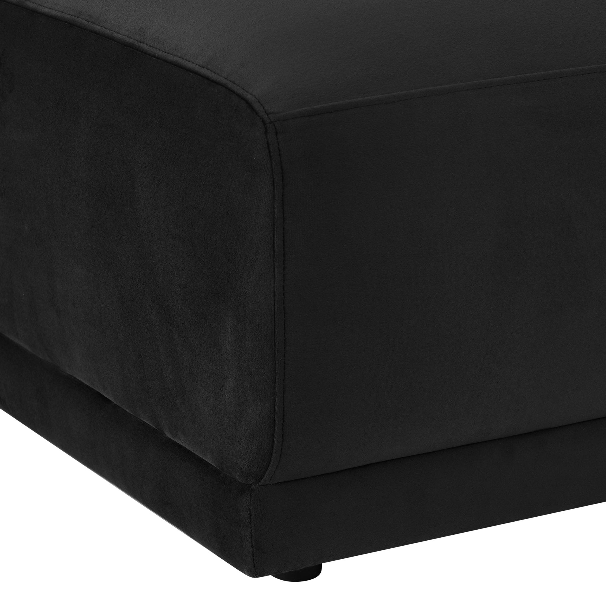 Dusklia - Porto Pouffe - Velvet Ink