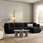 Dusklia - Porto Right Hand Modular Chaise - Velvet Ink