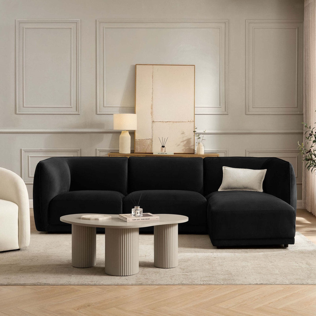 Dusklia - Porto Right Hand Modular Chaise - Velvet Ink