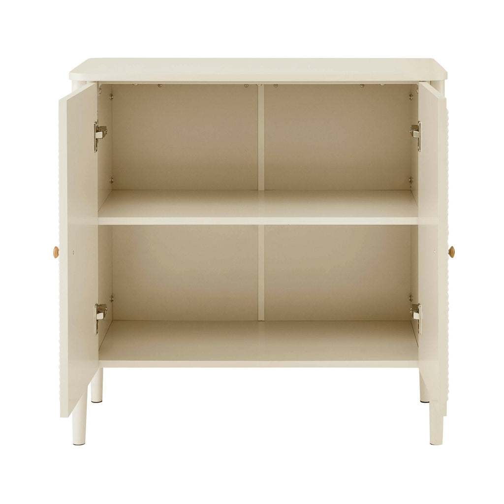 Dusklia - Posy 2 Door Sideboard - Cream