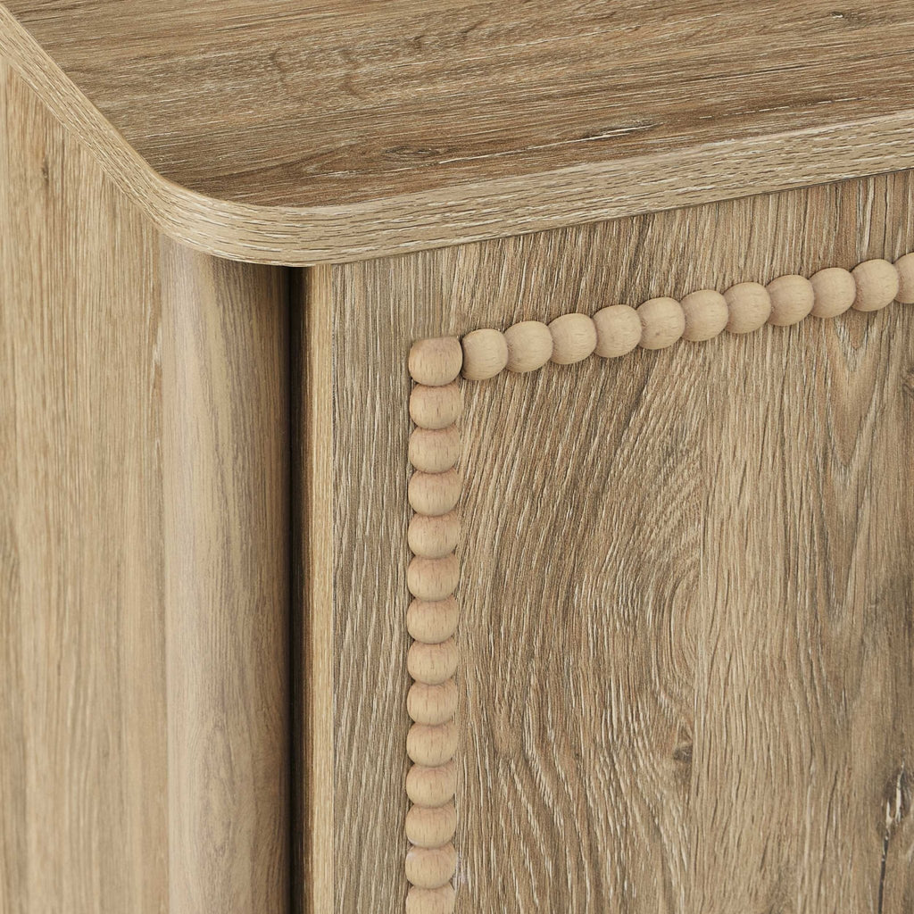 Dusklia - Posy 2 Door Sideboard - Light Wood