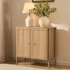 Dusklia - Posy 2 Door Sideboard - Light Wood
