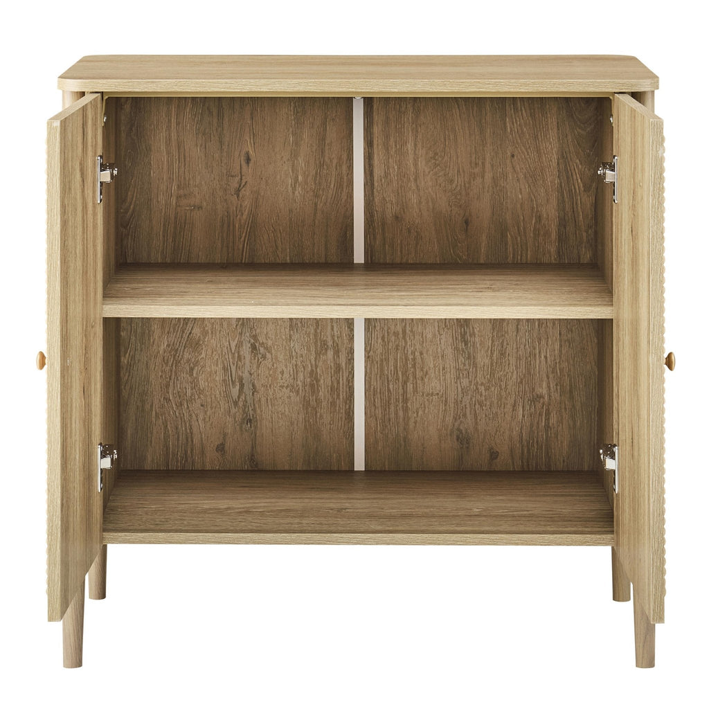Dusklia - Posy 2 Door Sideboard - Light Wood