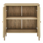 Dusklia - Posy 2 Door Sideboard - Light Wood