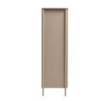 Dusklia - Posy Bobbin 2 Door Wardrobe with Drawer - Taupe