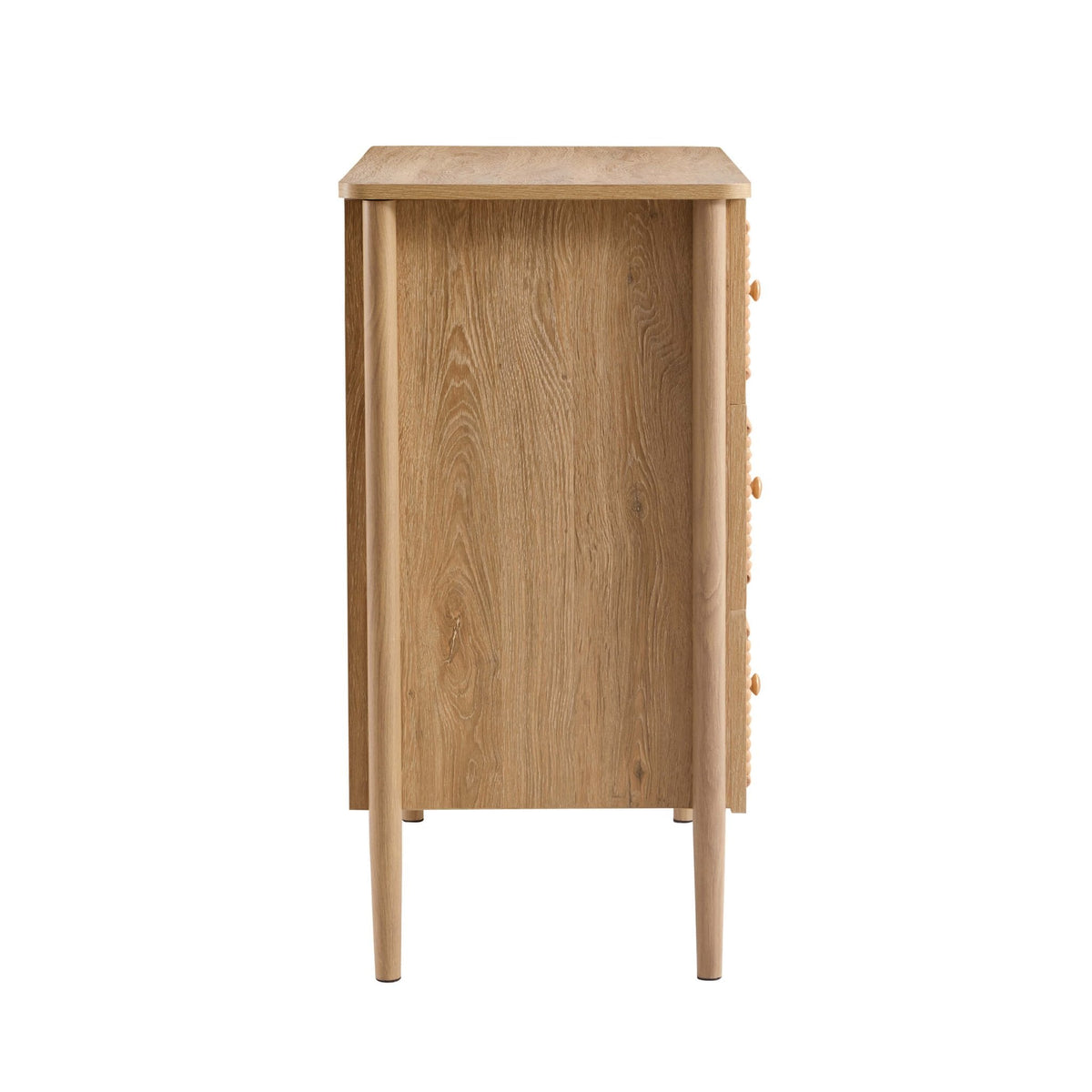 Dusklia - Posy Bobbin 3 Drawer Chest - Light Wood