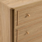 Dusklia - Posy Bobbin 3 Drawer Chest - Light Wood