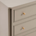 Dusklia - Posy Bobbin 3 Drawer Chest - Taupe