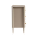 Dusklia - Posy Bobbin 3 Drawer Chest - Taupe
