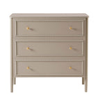 Dusklia - Posy Bobbin 3 Drawer Chest - Taupe