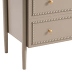 Dusklia - Posy Bobbin 3 Drawer Chest - Taupe